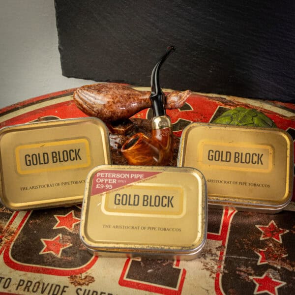 Peterson GOLDBLOCK 314 + All Three Promotional Tins (1970s–1980s)