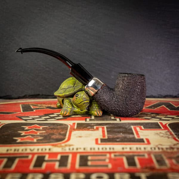 Peterson Tawney Deluxe 9S Black Meerschaum - Image 2