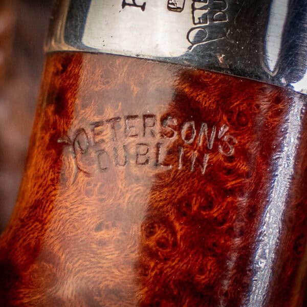 Peterson Antique Collection 1905 Straight Army + Leather Case - Image 7