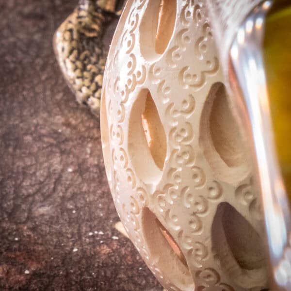 No Name Meerschaum Lattice Bent Bulldog - Image 8