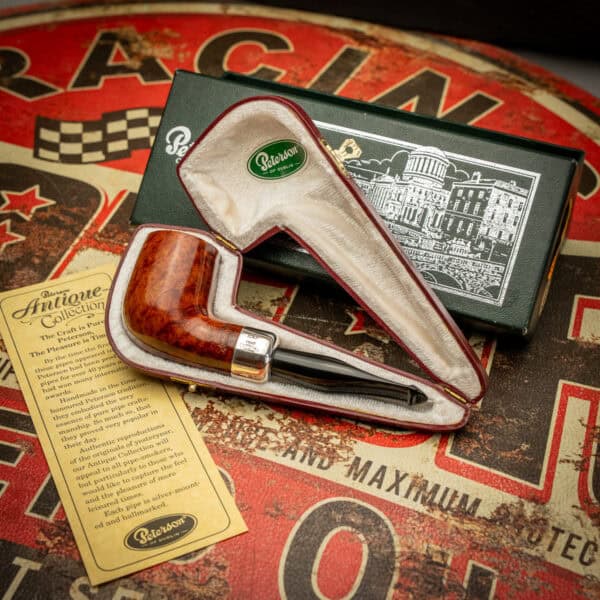 Peterson Antique Collection 1905 Straight Army + Leather Case