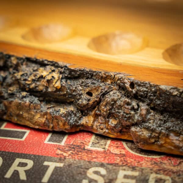 Massive Wooden Pipe Stand | Handmade | Holds 10 Pipes - Image 14