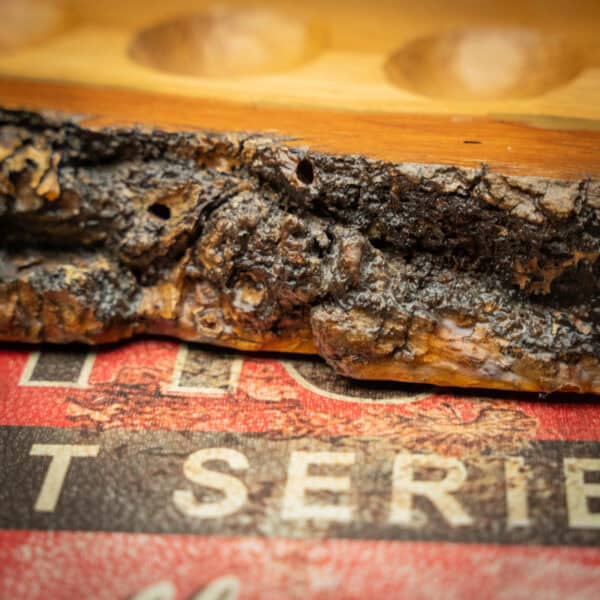 Massive Wooden Pipe Stand | Handmade | Holds 10 Pipes - Image 10