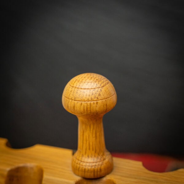 Massive Wooden Pipe Stand | Handmade | Holds 10 Pipes - Image 11