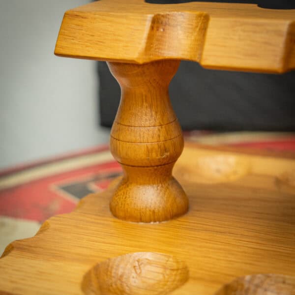 Massive Wooden Pipe Stand | Handmade | Holds 10 Pipes - Image 9