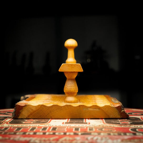 Massive Wooden Pipe Stand | Handmade | Holds 10 Pipes - Image 2