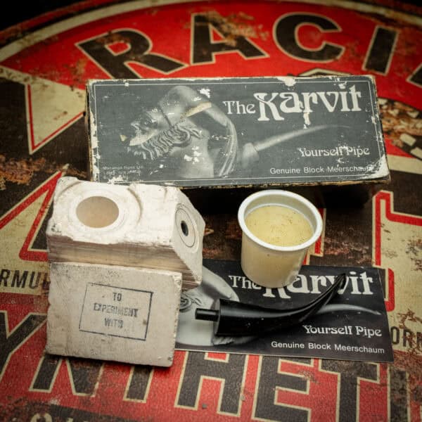 Peterson Karvit “Carve Your Own” Meerschaum Pipe Kit (Shape 999)