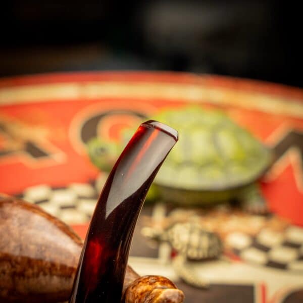 No Name Meerschaum with Case NOS - Image 7