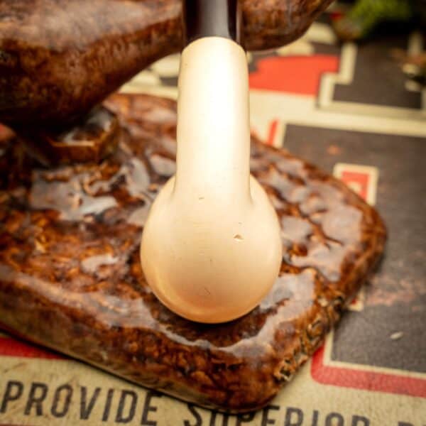 No Name Meerschaum with Case NOS - Image 6