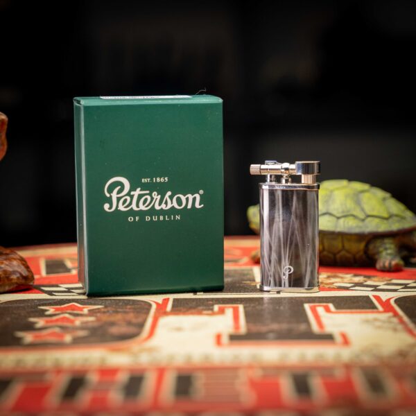 Peterson Pipe Lighter Grey | Original Box | EU Only
